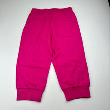 Load image into Gallery viewer, Girls Baleno Junior, pink cropped pants, elasticated, Inside leg: 33cm, EUC, size 8-9,  