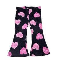 Load image into Gallery viewer, Girls Barbie, ribbed bootcut leggings, elasticated, FUC, size 2,  