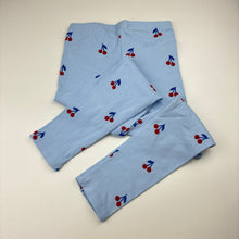 Load image into Gallery viewer, Girls Cotton On, ribbed stretchy leggings, Inside leg: 48cm, EUC, size 7,  