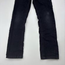Load image into Gallery viewer, Boys Anko, black stretch denim jeans, adjustable, Inside leg: 46cm, FUC, size 4,  