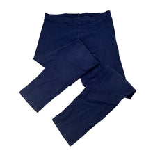 Load image into Gallery viewer, Girls Target, navy stretchy leggings, Inside leg: 46cm, GUC, size 6,  