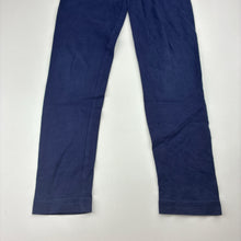Load image into Gallery viewer, Girls Target, navy stretchy leggings, Inside leg: 46cm, GUC, size 6,  