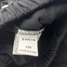 Load image into Gallery viewer, Unisex SHEIN, black lightweight casual pants, elasticated, Inside leg: 50cm, EUC, size 6,  