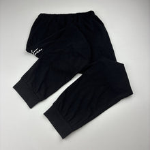 Load image into Gallery viewer, Unisex SHEIN, black lightweight casual pants, elasticated, Inside leg: 50cm, EUC, size 6,  