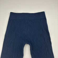 Load image into Gallery viewer, Girls Anko, blue ribbed leggings, FUC, size 2,  