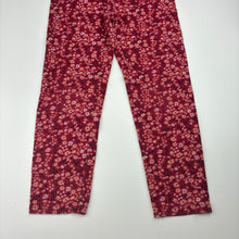 Load image into Gallery viewer, Girls Anko, floral stretchy leggings, Inside leg: 39cm, GUC, size 6,  
