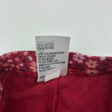Load image into Gallery viewer, Girls Anko, floral stretchy leggings, Inside leg: 39cm, GUC, size 6,  