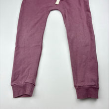 Load image into Gallery viewer, Girls JAMIE KAY, stretchy organic cotton blend pants, elasticated, FUC, size 5,  