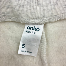 Load image into Gallery viewer, Unisex Anko, fleece lined track pants, elasticated, Inside leg: 42cm, EUC, size 5,  
