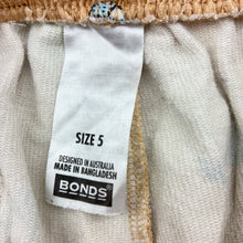 Load image into Gallery viewer, Boys Bonds, stretchy casual pants, elasticated, Inside leg: 45.5cm, FUC, size 5,  