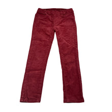 Load image into Gallery viewer, Girls H&amp;M, skinny fit stretch corduroy pants, adjustable, Inside leg: 40cm, GUC, size 4,  