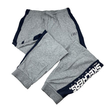 Load image into Gallery viewer, Boys SKECHERS, grey marle lightweight track pants, elasticated, Inside leg: 54cm, EUC, size 10,  