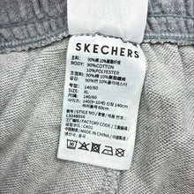 Load image into Gallery viewer, Boys SKECHERS, grey marle lightweight track pants, elasticated, Inside leg: 54cm, EUC, size 10,  