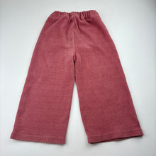 Load image into Gallery viewer, Girls LTL PPL, pink casual pants, elasticated, Inside leg: 31cm, GUC, size 4,  