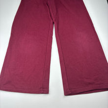 Load image into Gallery viewer, Girls Mango, fleece lined wide leg track pants, Inside leg: 62.5cm, GUC, size 12,  
