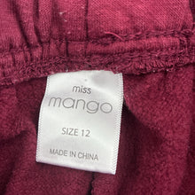 Load image into Gallery viewer, Girls Mango, fleece lined wide leg track pants, Inside leg: 62.5cm, GUC, size 12,  