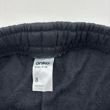 Load image into Gallery viewer, Girls Anko, grey fleece lined cargo track pants, Inside leg: 51cm, GUC, size 8,  