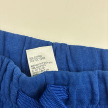 Load image into Gallery viewer, Unisex Anko, blue fleece lined track pants, elasticated, Inside leg: 50cm, EUC, size 7,  