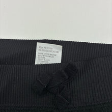 Load image into Gallery viewer, Girls H&amp;T, black fleece pants, elasticated, Inside leg: 41cm, FUC, size 4,  