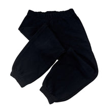 Load image into Gallery viewer, Unisex Anko, black fleece lined track pants, Inside leg: 38cm, GUC, size 4,  