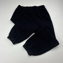 Load image into Gallery viewer, Unisex Anko, black fleece lined track pants, Inside leg: 38cm, GUC, size 4,  