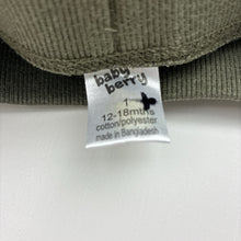 Load image into Gallery viewer, Boys Baby Berry, fleece lined camo print track pants, GUC, size 1,  