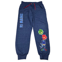 Load image into Gallery viewer, Unisex PJ Masks, fleece lined track pants, Inside leg: 45cm, FUC, size 5,  