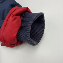 Load image into Gallery viewer, Boys Polo by Ralph Lauren, navy down/feather filled jacket / coat, *wash fade/discolouration on inside cuff ribbing* , GUC, size 12-14,  