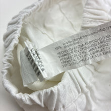 Load image into Gallery viewer, Unisex Zara, white linen pants, elasticated, Inside leg: 26.5cm, EUC, size 2,  