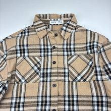 Load image into Gallery viewer, Unisex SHEIN, checked shirt, GUC, size 7,  
