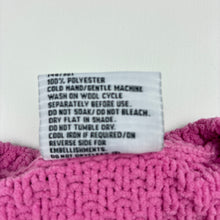 Load image into Gallery viewer, Girls Mango, pink knit sweater / jumper, FUC, size 6,  