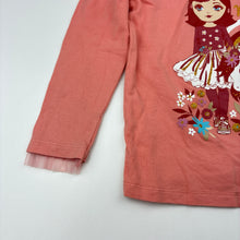 Load image into Gallery viewer, Girls Ollie's Place, stretchy long sleeve tee / top, unicorn, FUC, size 4,  