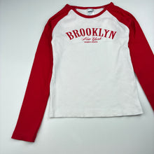 Load image into Gallery viewer, Girls Anko, ribbed long sleeve tee / top, FUC, size 8,  