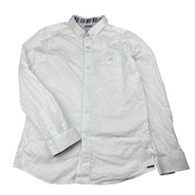Load image into Gallery viewer, Boys MISSONI, white cotton long sleeve shirt, EUC, size 9,  