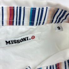 Load image into Gallery viewer, Boys MISSONI, white cotton long sleeve shirt, EUC, size 9,  