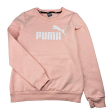 Load image into Gallery viewer, Girls PUMA, fleece lined sweater / jumper, mark front left sleeve, FUC, size 13-14,  