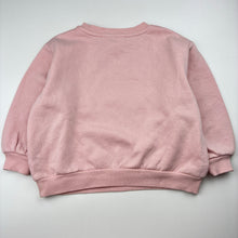 Load image into Gallery viewer, Girls H&amp;M, fleece lined flip sequin unicorn sweater, FUC, size 4,  