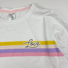 Load image into Gallery viewer, Girls Target, cotton long sleeve tee / top, FUC, size 10,  
