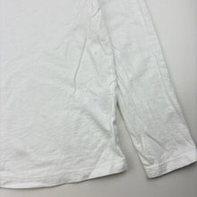 Load image into Gallery viewer, Unisex Anko, white cotton long sleeve tee / top, FUC, size 6,  