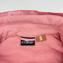 Load image into Gallery viewer, Girls Crane, dual layer jacket, detachable fleece inner, GUC, size 5,  