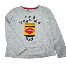 Load image into Gallery viewer, Unisex VEGEMITE, cotton long sleeve pyjama top, FUC, size 10,  