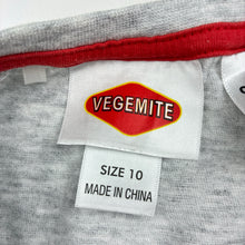 Load image into Gallery viewer, Unisex VEGEMITE, cotton long sleeve pyjama top, FUC, size 10,  