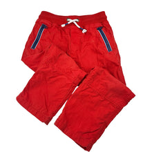 Load image into Gallery viewer, Boys Mini Boden, cotton lined pants, elasticated, Inside leg: 40cm, FUC, size 4,  