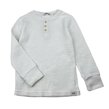 Load image into Gallery viewer, Boys Country Road, long sleeve henley top, light mark, FUC, size 4,  