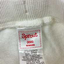 Load image into Gallery viewer, Girls Sprout, fleece lined pants / bottoms, elasticated, EUC, size 0000,  
