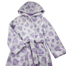 Load image into Gallery viewer, Girls Milkshake, fleece dressing gown / bath robe, GUC, size 7,  