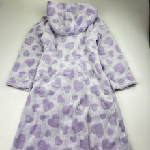 Load image into Gallery viewer, Girls Milkshake, fleece dressing gown / bath robe, GUC, size 7,  