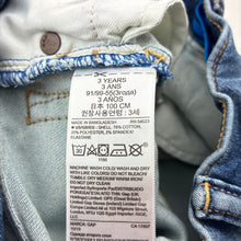 Load image into Gallery viewer, Boys GAP, soft feel lightweight denim jeans, adjustable, Inside leg: 36cm, FUC, size 3,  