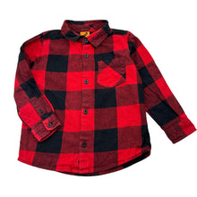 Load image into Gallery viewer, Boys Tilt, flannel cotton long sleeve shirt, FUC, size 5,  