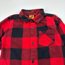 Load image into Gallery viewer, Boys Tilt, flannel cotton long sleeve shirt, FUC, size 5,  